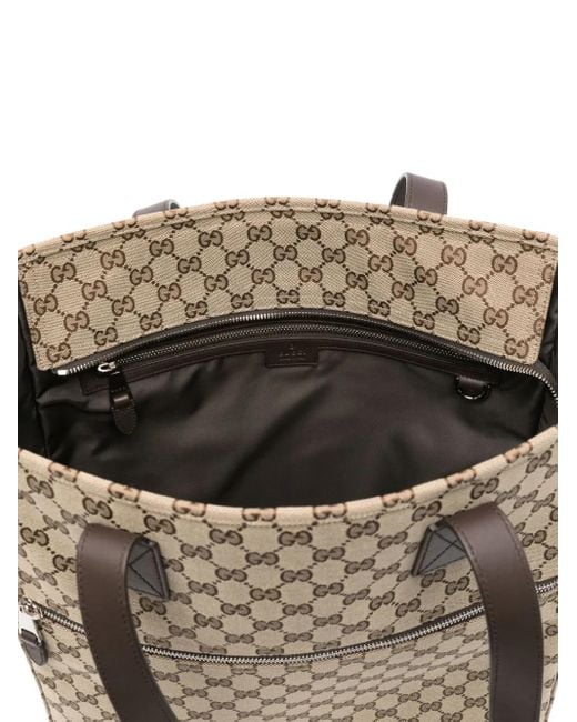 Gucci Natural Large Gg Tote Bag for men
