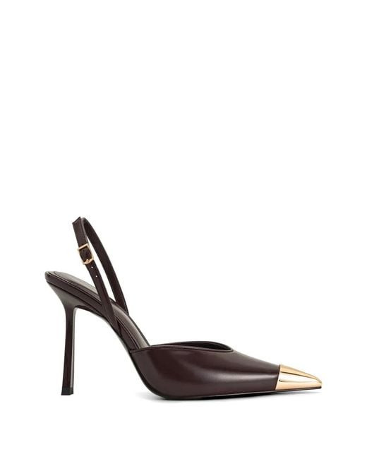 JW PEI White Savannah Slingback Pumps