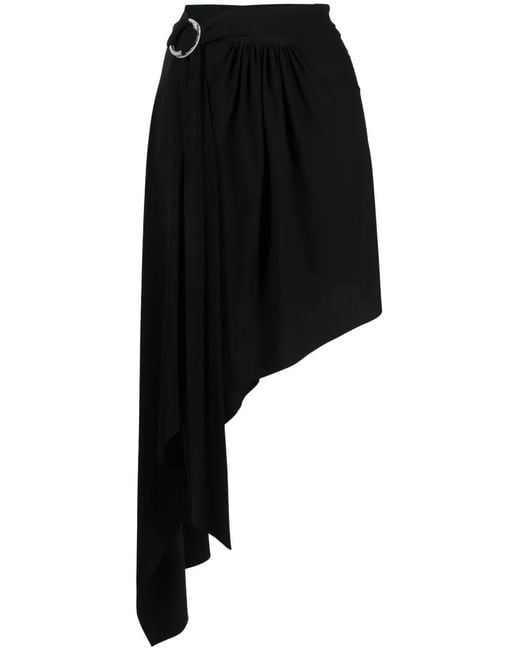 Alexandre Vauthier Midi Skirt Black