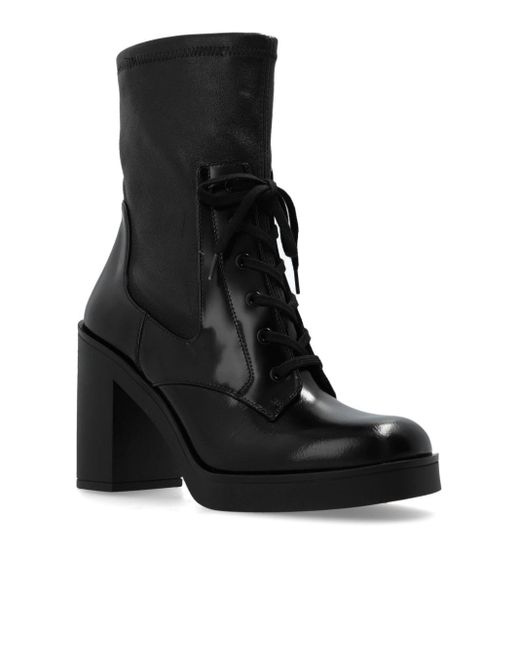 Stuart Weitzman Black 100Mm Everitt Boots