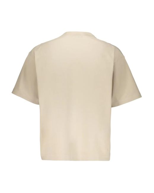 Vetements White Logo-Print T-Shirt for men
