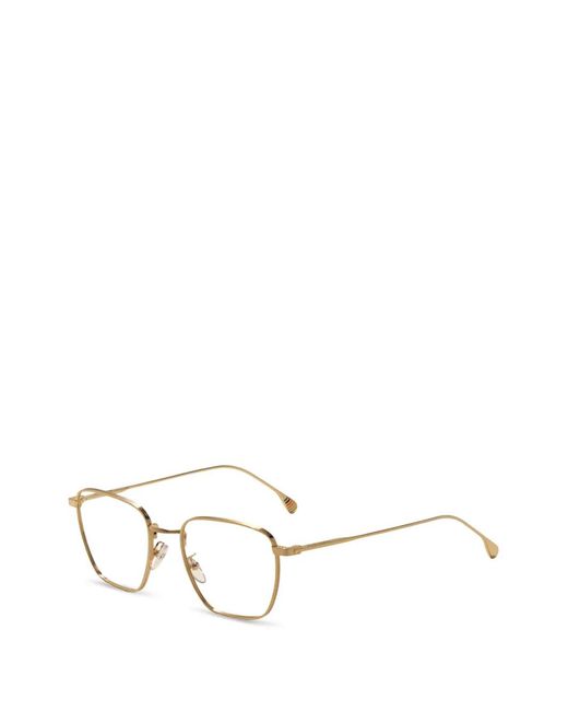 Paul Smith White Edgar Square-Frame Glasses