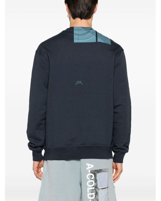 A_COLD_WALL* Blue Strand Screen-printed Sweatshirt for men