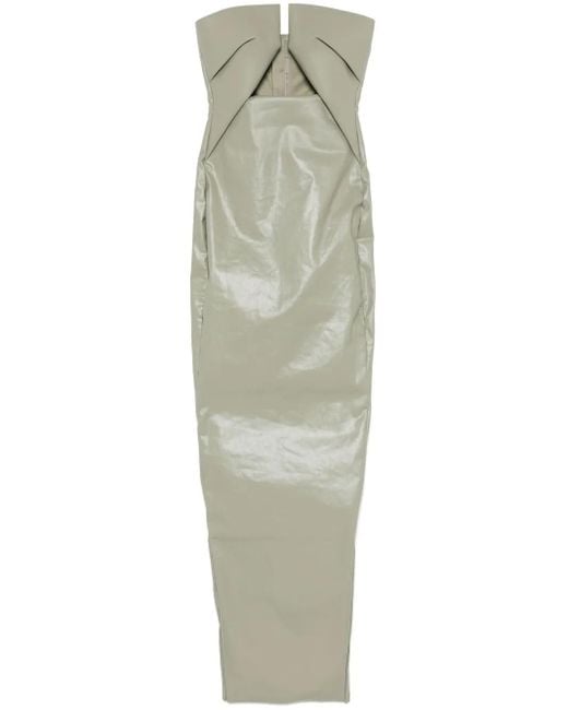 Rick Owens Green Prong Gown