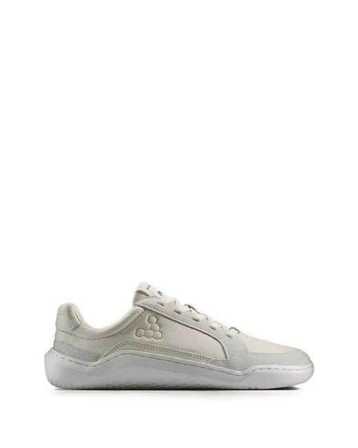 Vivobarefoot White Gobi Ii Grained-Texture Panelled Sneakers for men