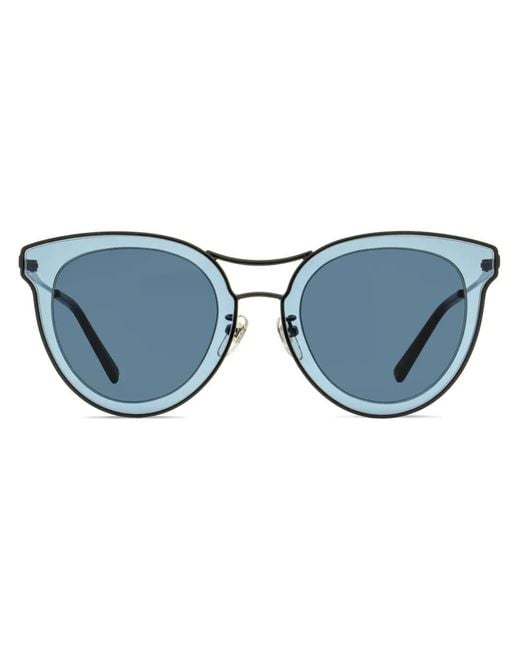 MCM Blue 139 Oval Sunglasses