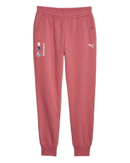 PUMA X BMW Motorsport Jogginghose mit Logo in Red für Herren