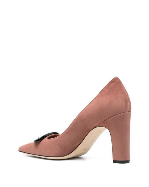 Manolo Blahnik Pink 90Mm Fenixhi Pumps