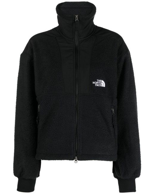 The North Face 94 High Pile Denali Panelled Fleece Jacket in Black | Lyst