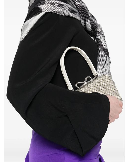 N°21 Black Puff-Sleeve Top