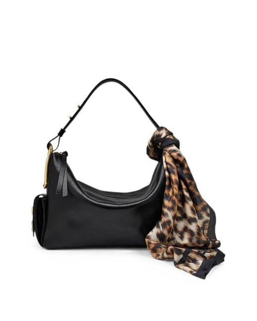 Fular Leopard De Seda Marc Jacobs de color Metallic