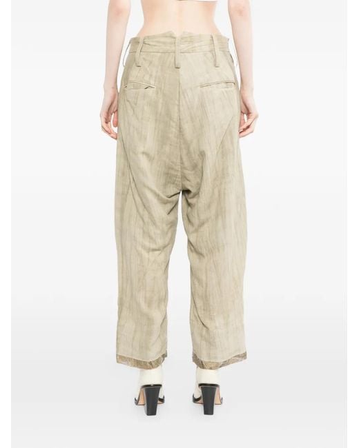 CHIAHUNG SU Natural Hand-Woven Tailored Trousers
