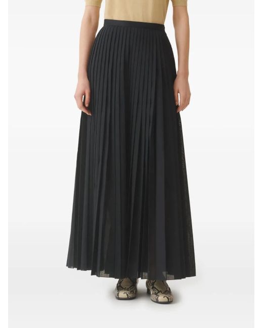 Fabiana Filippi Black Midi Skirt