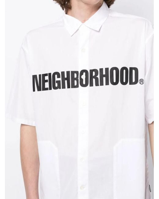 Neighborhood White Trad Shirt for men