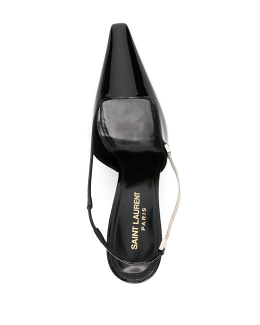 Zapatos Blake con tacón de 110 mm Saint Laurent de color Black