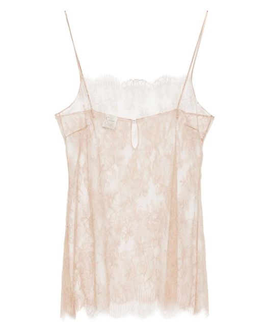 Carine Gilson Natural Silk Camisole
