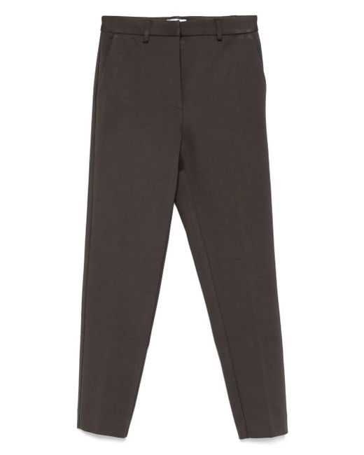 Pantaloni Con Piega di Ottod'Ame in Gray