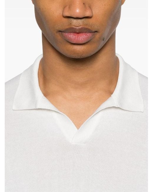 Camiseta Keith Tagliatore de hombre de color White