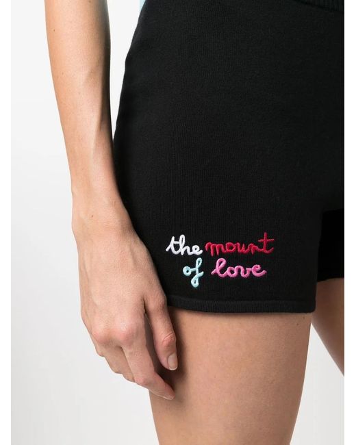 Rossignol Black 'Mount Of Love' Drawstring Shorts