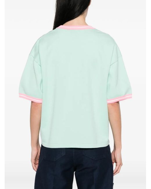 Essentiel Antwerp Blue Trim T-Shirt