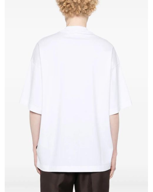 Palm Angels White Palm Ski Club T-Shirt