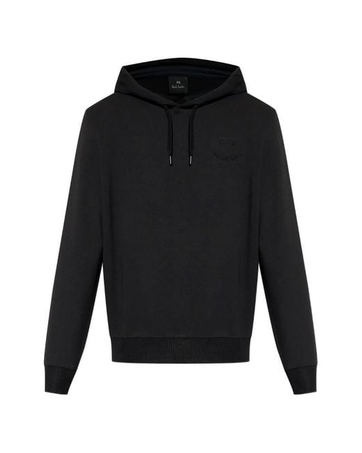Paul Smith Black Long-Sleeve Hoodie for men
