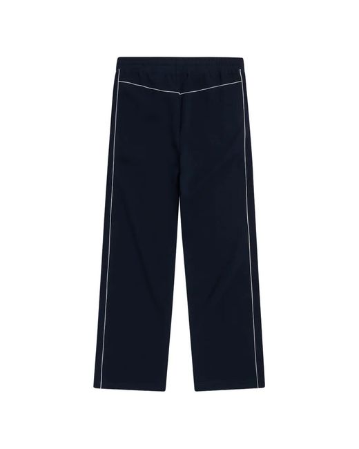 KROST Blue Piping-Detail Trousers for men