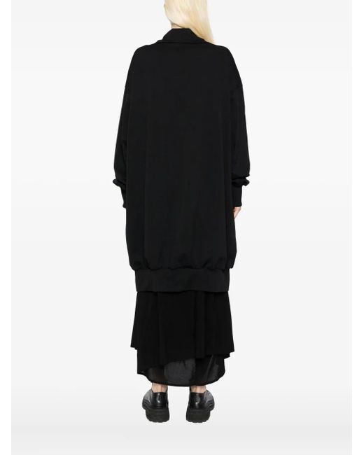 Yohji Yamamoto Black Tanktop Mit Slogan-Print