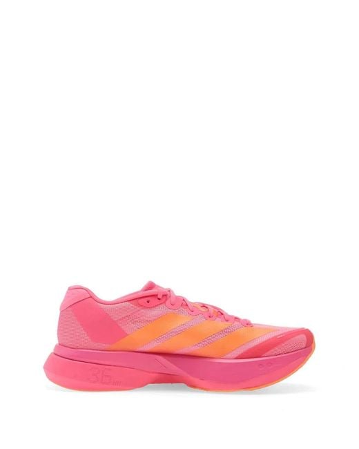 Adidas Pink Baskets Adizero Boston 13 for men