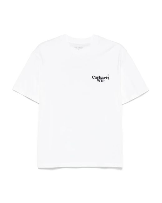 Carhartt White Button T-Shirt