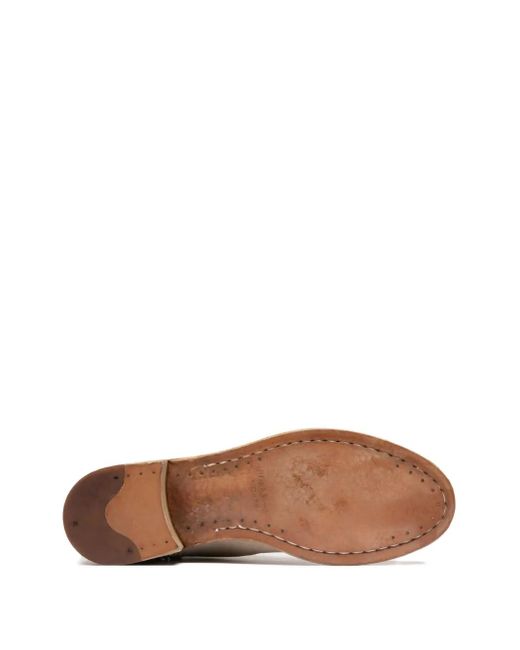 Officine Creative Oliver Sigaro スエードアンクルブーツ Natural