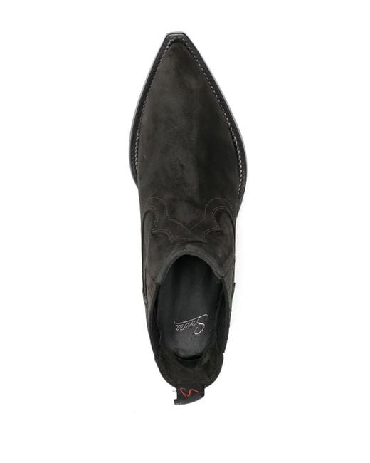 Sonora Boots Black Hidalgo 50Mm Suede Ankle Boots