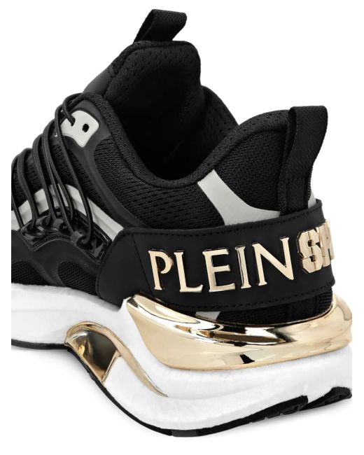 Philipp Plein Black Runner Pressure /Gen.X.04 Sneakers