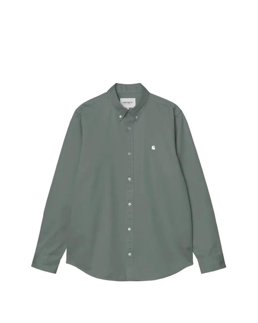 Carhartt Green L/S Madison Shirt for men