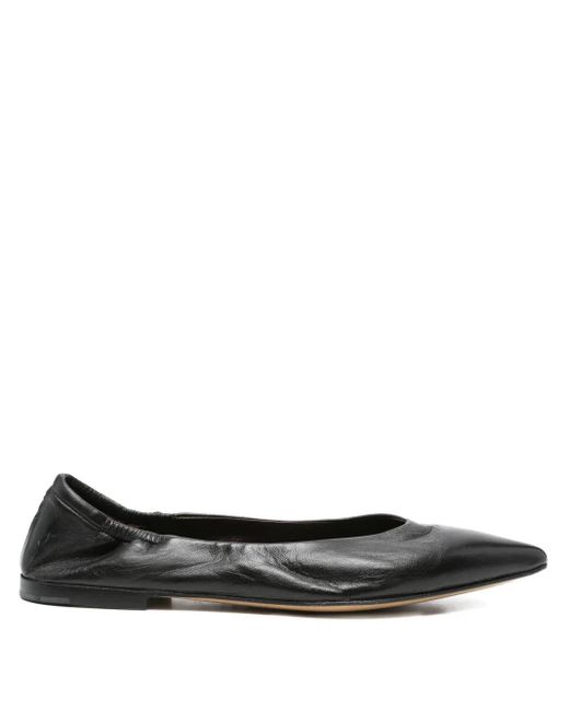 Pomme D ́Or Black Glove Ballerinas mit spitzer Kappe