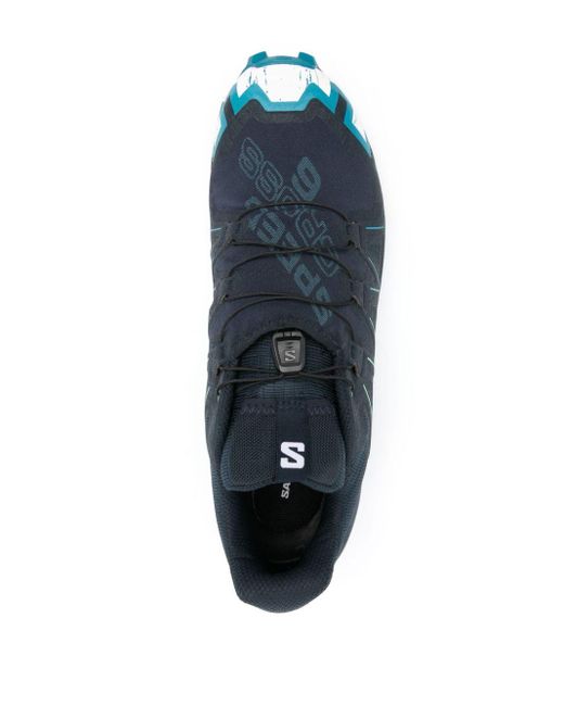 Salomon Speedcross 6 Sneakers Met Logoprint in het Blue voor heren