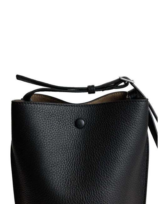 Yu Mei Black Phoebe Adjustable Strap Bucket