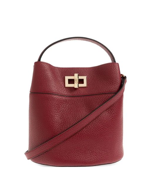 Furla Red Amelia Leather Tote Bag