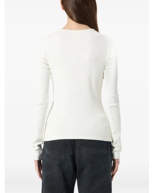 Camiseta estampada Blumarine de color Gray