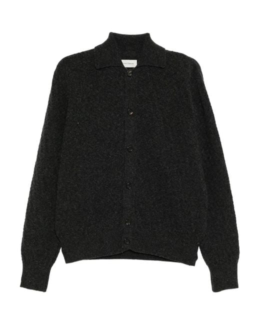 Oliver Spencer Black Britten Cardigan for men