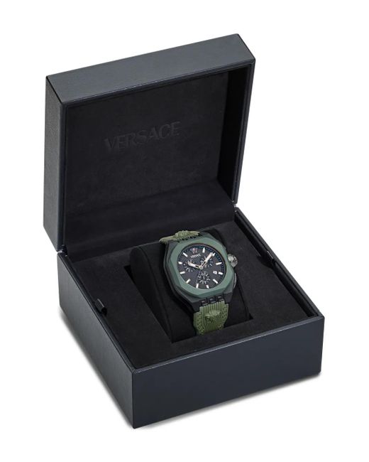 Versace Green V-Legend Chrono 44Mm for men