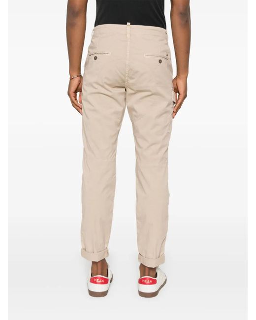 Mason's Natural Devant Safari Trousers for men