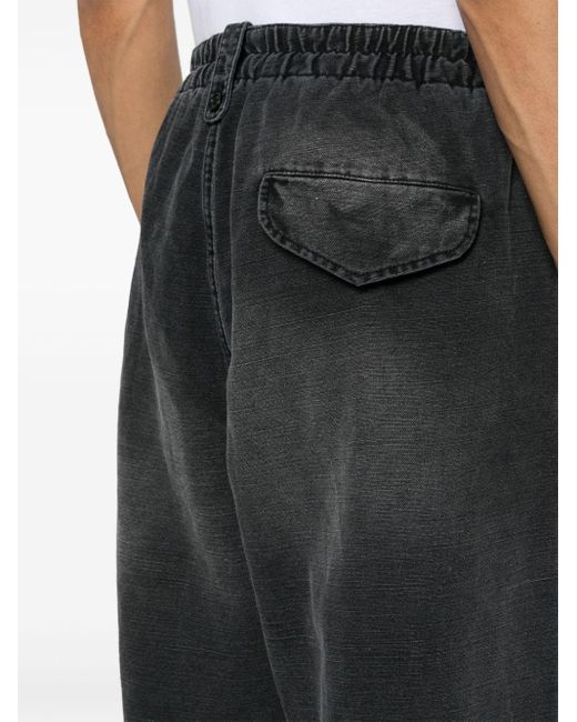 YMC Jeans Met Toelopende Pijpen in het Black voor heren