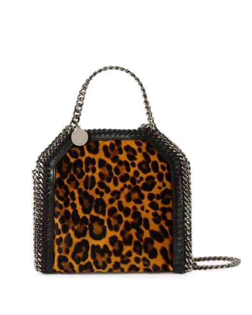 Stella McCartney Metallic Falabella Tiny Tote Bag