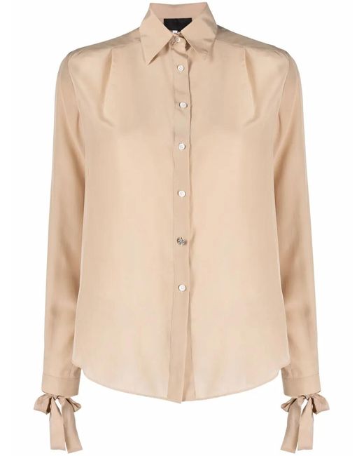Philipp Plein Multicolor Button-Down Silk Shirt