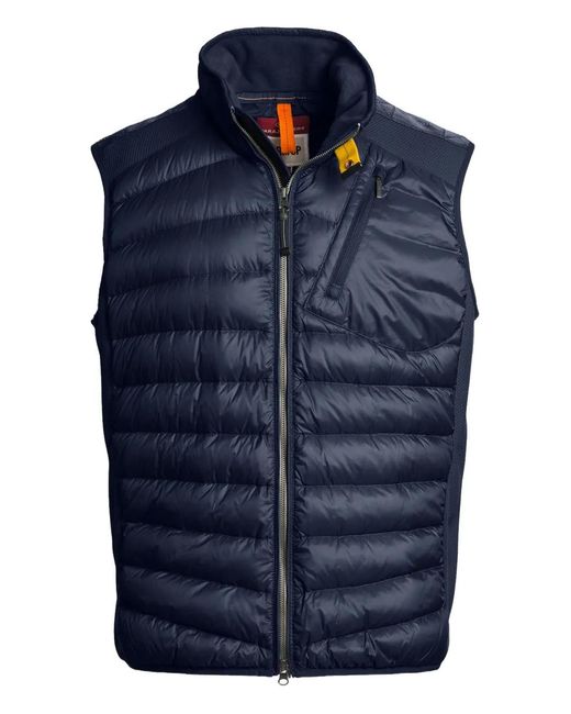 Parajumpers Blue Quilted Vest for men
