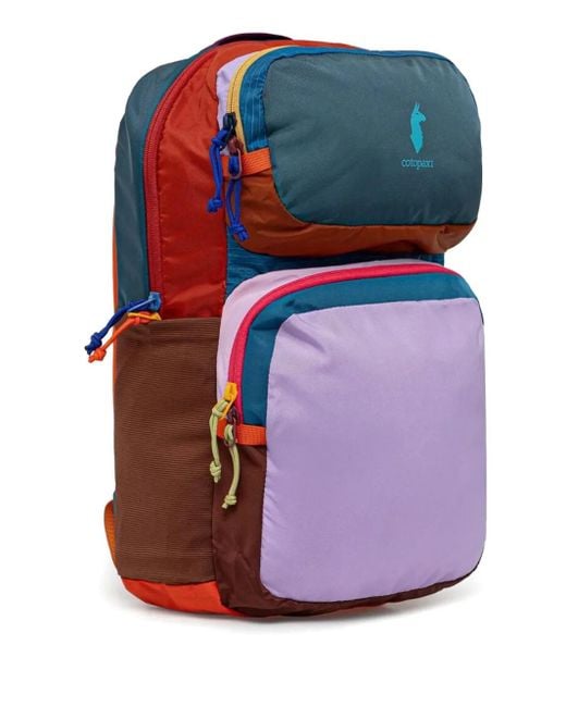 COTOPAXI Purple Tasra Patchwork-Panel Backpack