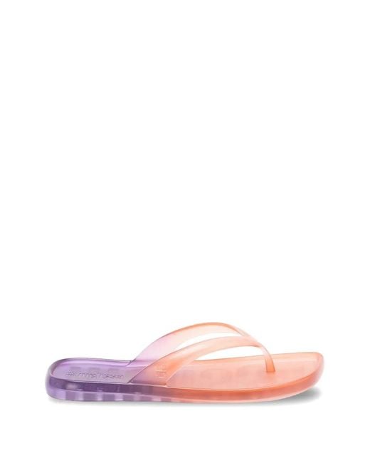 Melissa Pink Beachwear Flip Flops