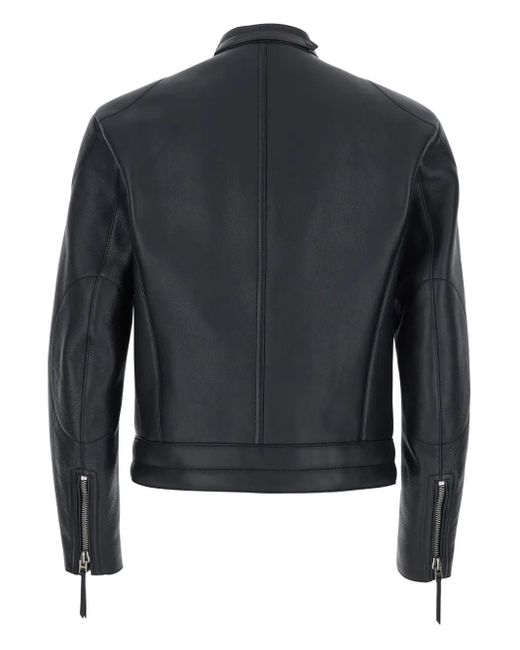 Tom Ford Black Leather Jacket for men