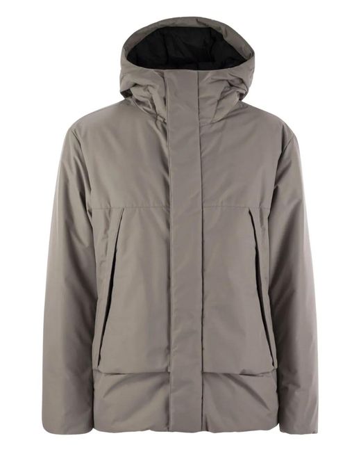 Herno Jack Met Capuchon in het Gray voor heren